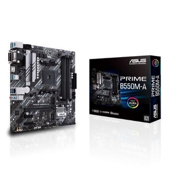 Placa Mãe Asus Prime B550M-A, AMD AM4 - mATX - DDR4